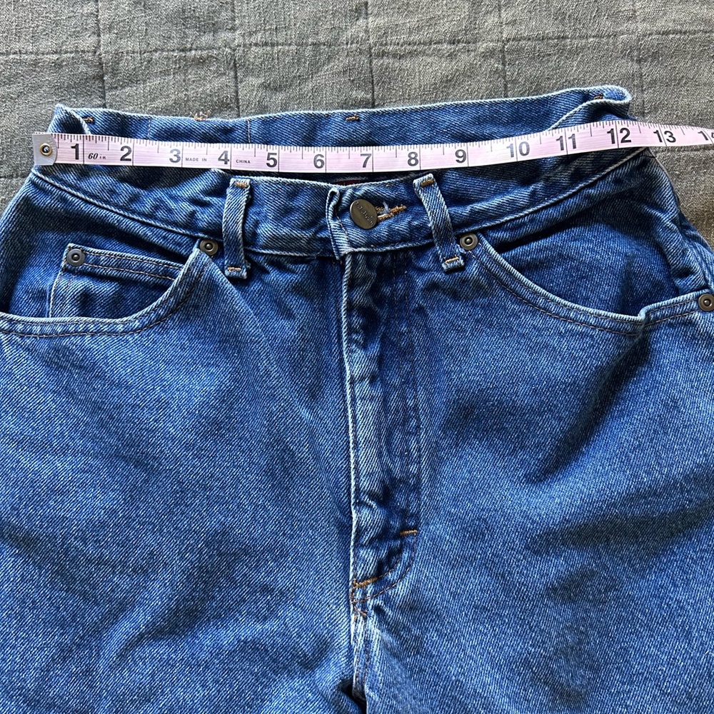 LL Bean flannel jeans